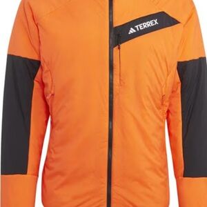 Women’s Orange and Black Adidas Terrex jacket